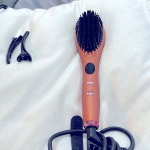 Electric HAIR BRUSH STRAIGHTENER